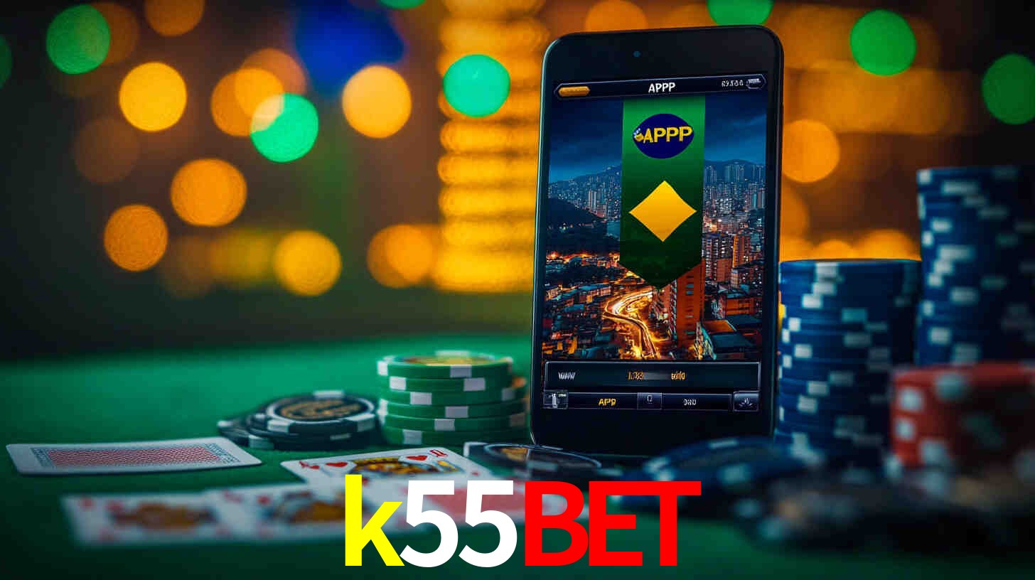 Interface do App k55bet